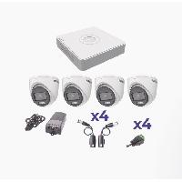 KIT COLORVU HIKVISION KH1080PL4EC TURBOHD 1080PLITE / DVR 4 CANALES / 4 CAMARAS EYEBALL EXTERIOR / TRANSCEPTORES / CONECTORES / FUENTE DE PODER PROFESIONAL KIT COLORVU HIKVISION KH1080PL4EC TURBOHD 1080PLITE / DVR 4 CANALES / 4 CAMARAS EYEBALL EXTERIOR / TRANSCEPTORES / CONECTORES / FUENTE DE PODER PROFESIONAL
